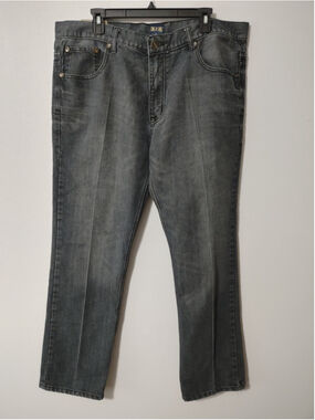 Vintage Y2K Men's F.U.S.A.I. Straight Jeans Waist 40 Grey White
